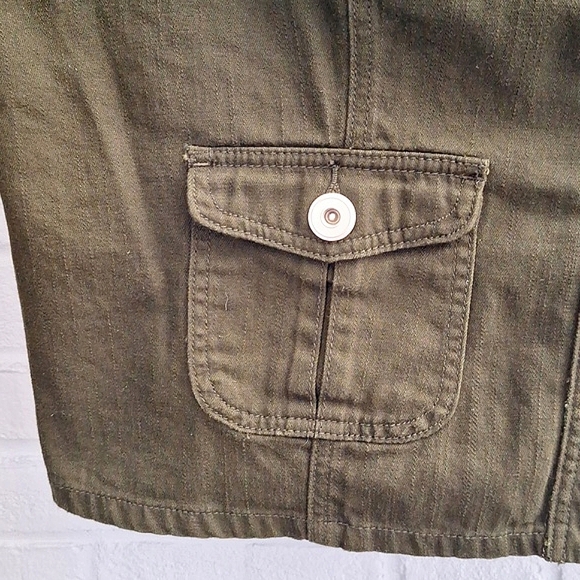 🌳 CJ Banks utility vest. 2X. Hunter green. - Picture 4 of 10